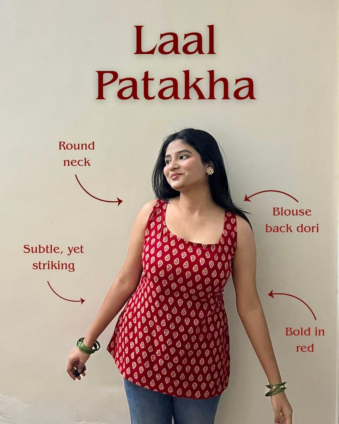 The Laal Patakha kurti