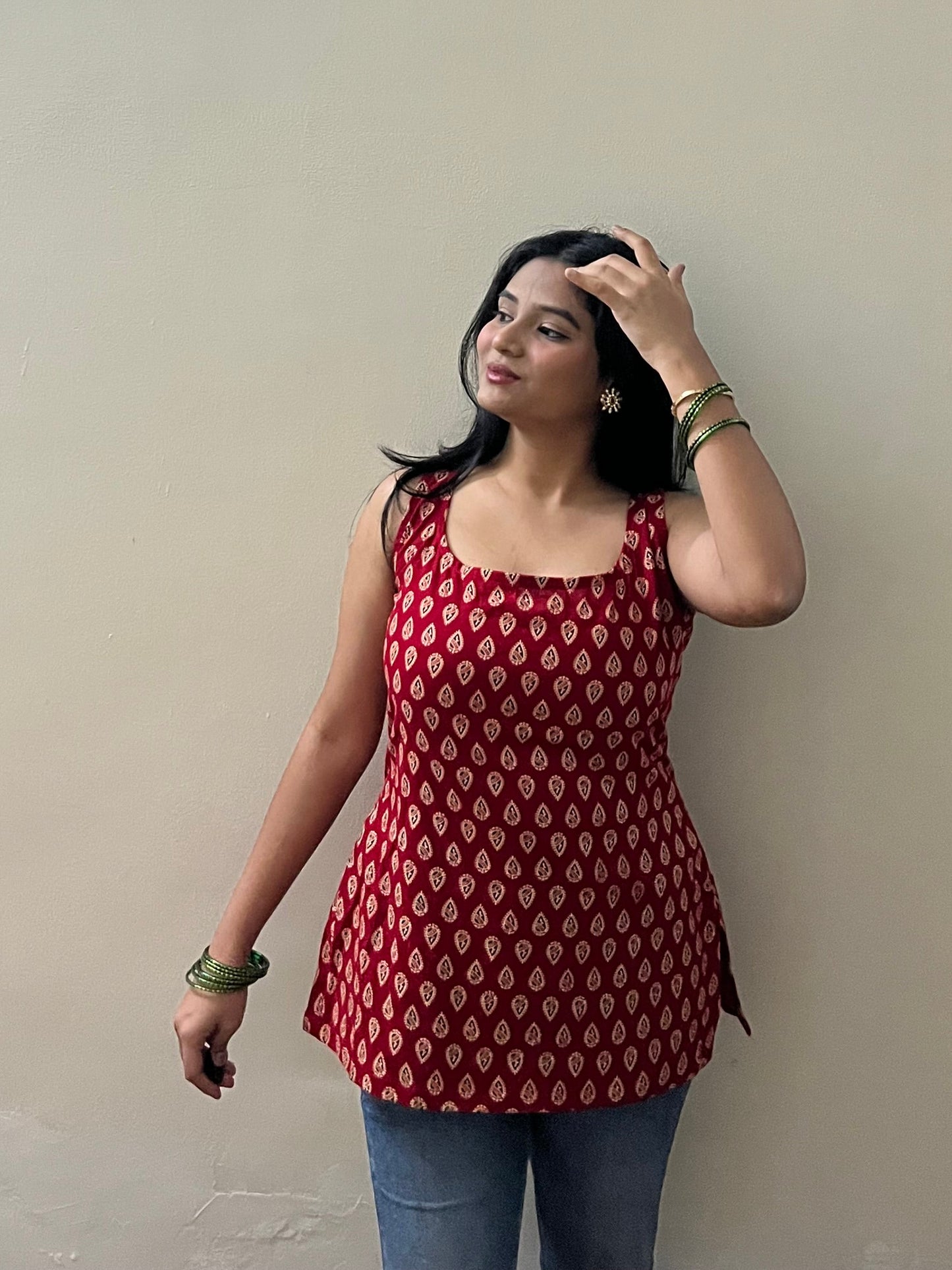 The Laal Patakha kurti